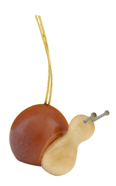 Hanging snail, 3 cm / 1,2 inches, natural, from SEIFFEN.COM