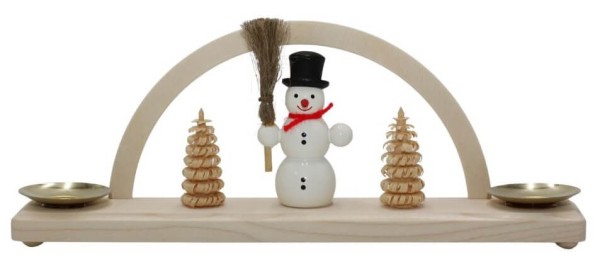 Candle holder mini candle arch snowman from SEIFFEN.COM