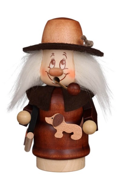 German Incense Smoker hunter, 14 cm, Christian Ulbricht GmbH & Co KG Seiffen/ Erzgebirge