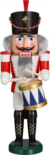 Nutcracker drummer, 39 cm by Seiffener Volkskunst eG