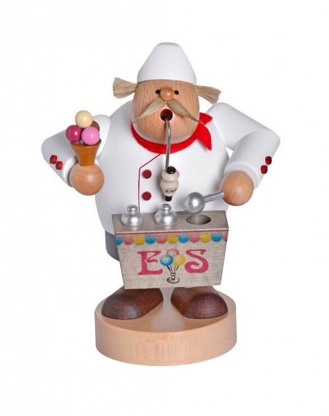 Smoking man ice cream seller, 19 cm by KWO