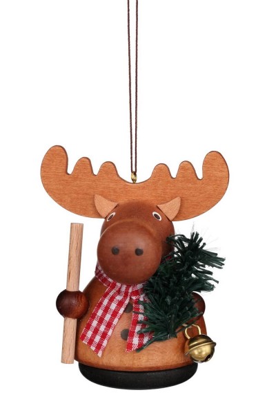 Christmas tree ornaments wobbly elk, nature by Christian Ulbricht