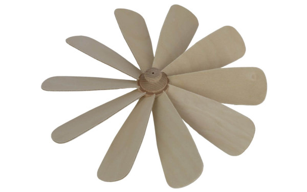 Universal replacement wing wheel for Christmas pyramids, needle size 2 mm, 23 cm by SEIFFEN.COM