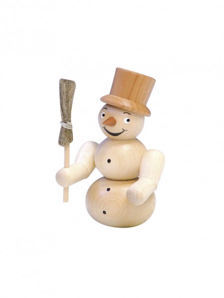 Knuth Neuber, Schneemann, natur, 9 cm 