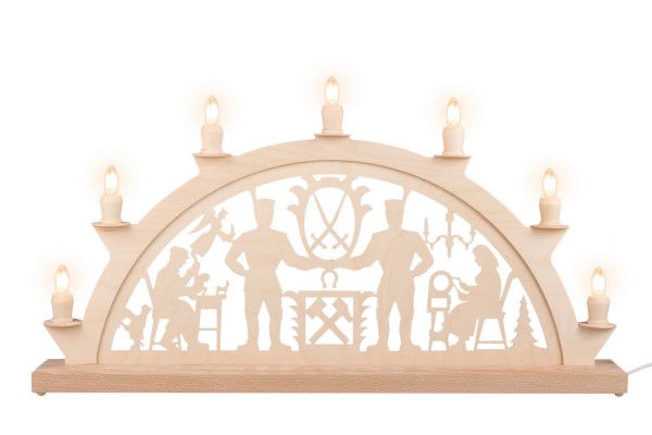 Candle arch Schwarzenberg, 60 cm from SEIFFEN.COM