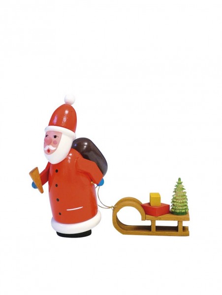 Knuth Neuber, Weihnachtsmann, farbig, 10 cm 