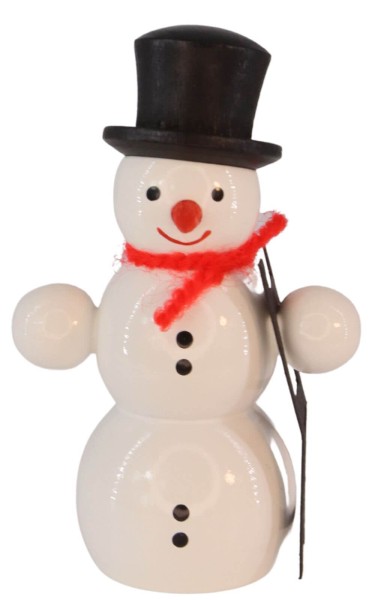 Schneemann mit Leiter, 6 cm von SEIFFEN.COM_1