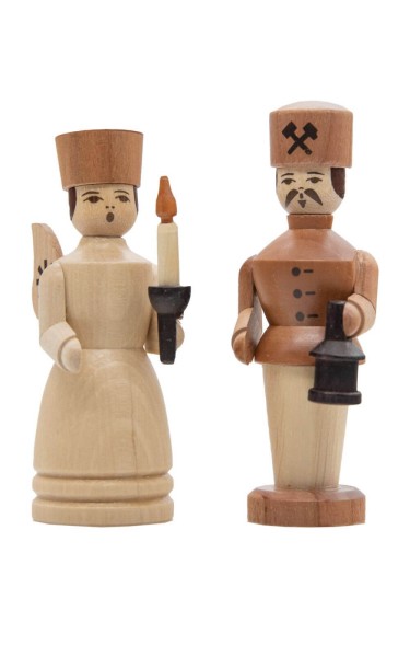 Engel und Bergmann, mini, 5 cm von Spielwarenmacher Günther