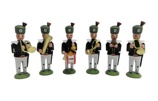 Miniatures Miners - Musicians, 6 pieces by SEIFFEN.COM