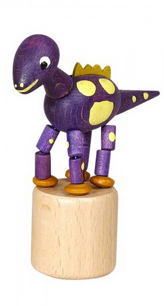 Wiggle figure purple dinosaur by Jan Stephani