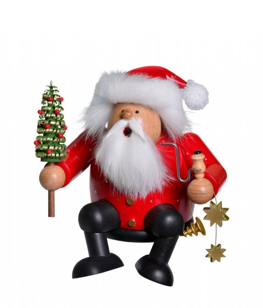 Smoking man edge stool Santa Claus by KWO