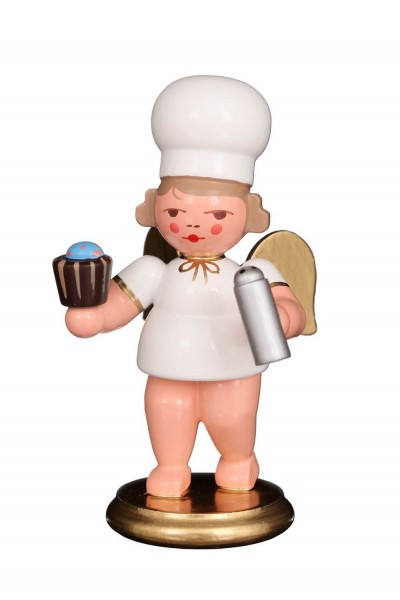 Weihnachtsengel - Bäckerengel mit Cupcake von Christian Ulbricht
