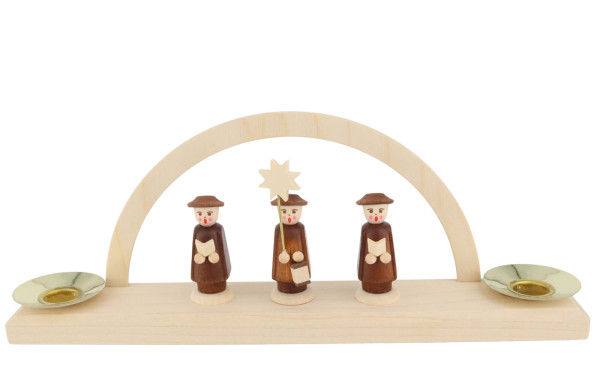 Mini candle arch with carol singers by SEIFFEN.COM