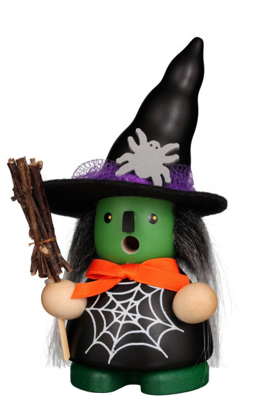 Smoking man Halloween witch, 13 cm by Christian Ulbricht