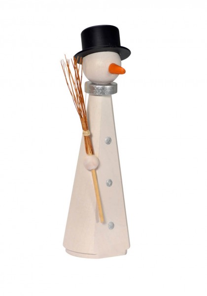 Miniature snowman, modern, 12 cm by KWO