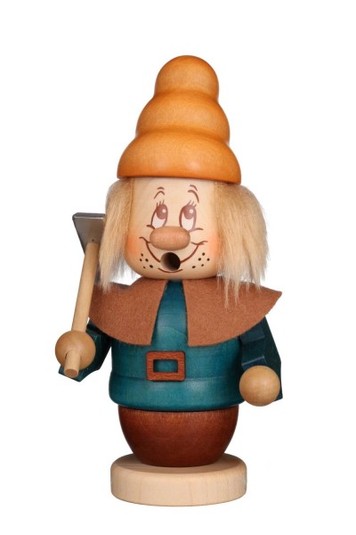 Smoking man mini gnome Seppl, 15 cm by Christian Ulbricht