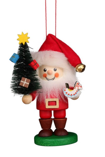 Christmas Tree Decorations & Ornaments gnome santa, 10,5 cm, Christian Ulbricht GmbH & Co KG Seiffen/ Erzgebirge