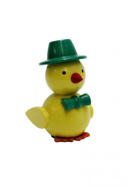 Chick with hat, green by SEIFFEN.COM_1