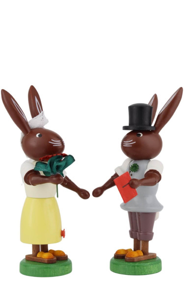 Easter bunny bridal couple, 9 cm by Thomas Preißler_1