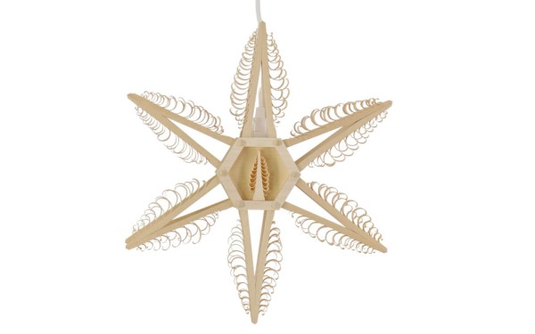 Wooden star, diameter 32 cm by Martina Rudolph_1