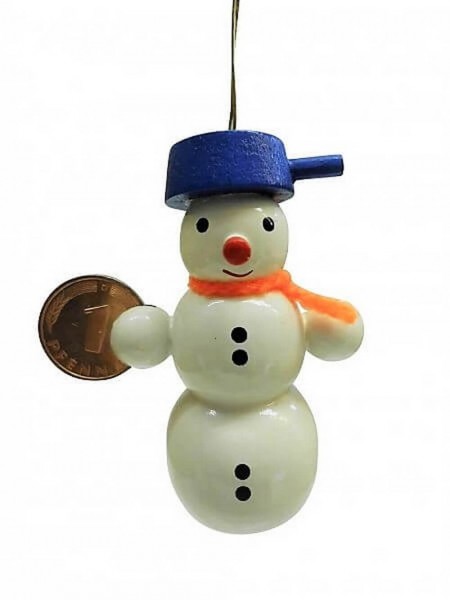 Snowman with crucible and cent piece by SEIFFEN.COM