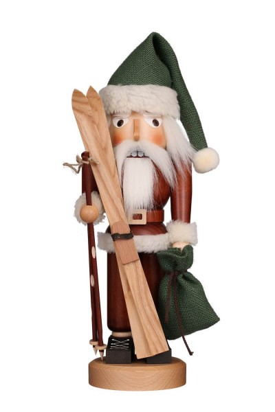 Nutcracker Santa Claus with ski, 40 cm from Christian Ulbricht