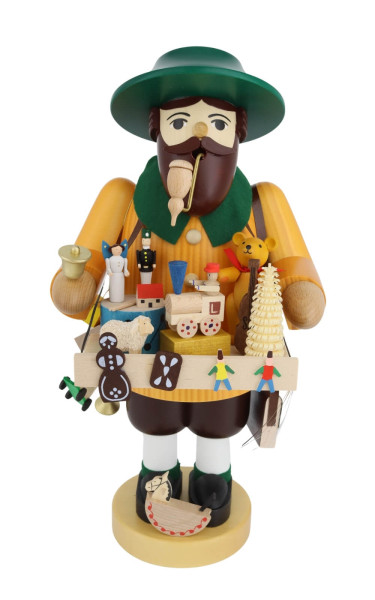 Räuchermännchen Spielzeughändler, 36 cm von Richard Glässer