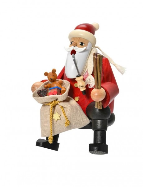 Räuchermännchen Kantenhocker Weihnachtsmann, 16 cm von KWO
