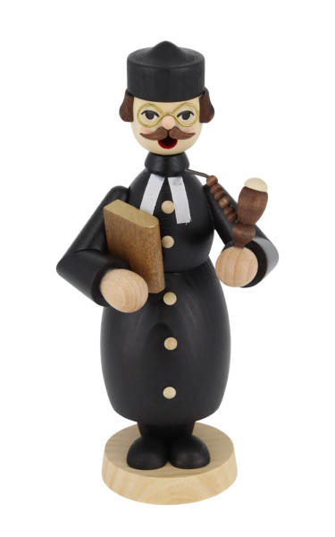 Smoking Man, pastor, evangelic, 18 cm / 7 inch by Richard Glässer_1