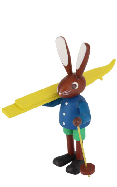 Easter bunny with ski by Stephan Kaden_3
