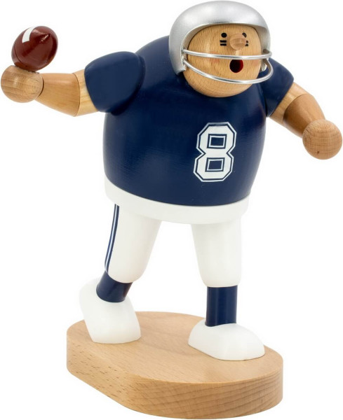 Smoking man football player, 20 cm by KWO