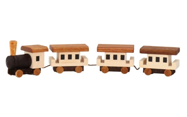 Train - mini, natural, 14 cm by Knuth Neuber