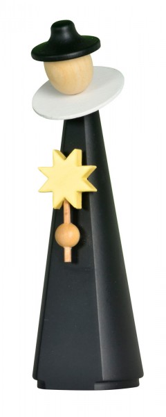 Currend figure with star, modern, 11 cm by KWO