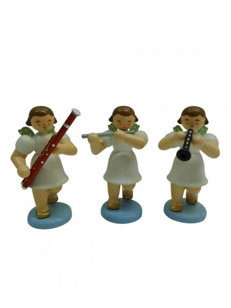 Christmas angels, 3 parts, colored by SEIFFEN.COM