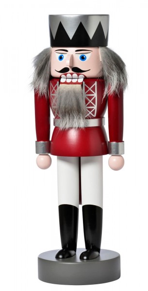 Nutcracker king, 26 cm, red by KWO