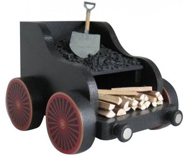 Accessories - Railway tender wagon for locomotive and edge stool, 12 cm by KWO