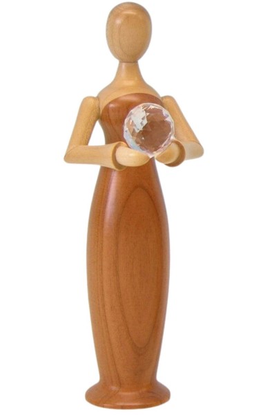 Virtue figure faith with Swarowski crystal by Figurenland Uhlig GmbH