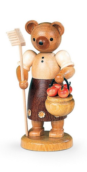 Miniature Teddy - Gardener, nature by Müller Kleinkunst