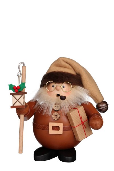 Räuchermännchen Weihnachtsmann mit Laterne, 16 cm von Christian Ulbricht
