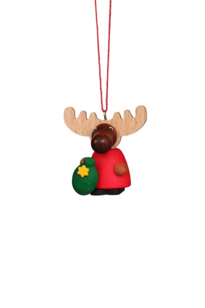 Christmas tree decoration elk Santa Claus, 1 piece by Christian Ulbricht