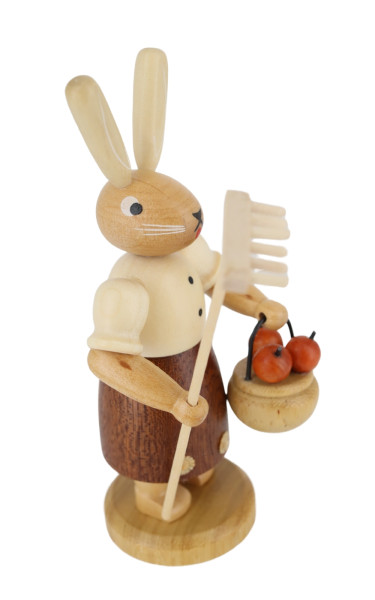 Easter bunny gardener, 11 cm, natural by Müller Kleinkunst_1