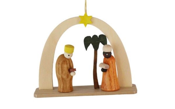 Christmas tree decorations tree ornaments Holy Kings, 6 cm by Theo Lorenz