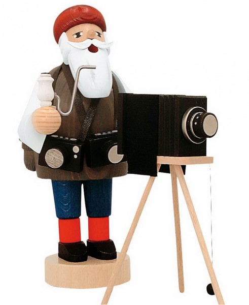 Smoking man photographer, 19 cm by KWO