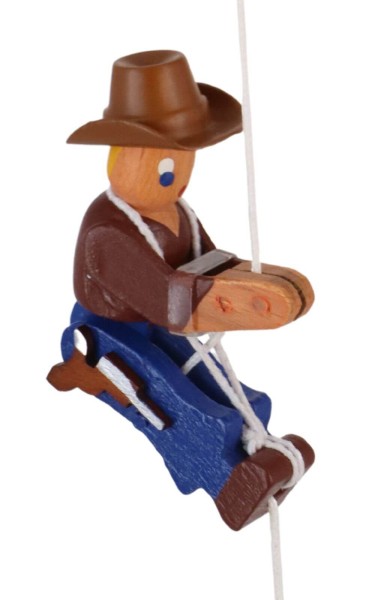 Climbing figure Cowboy, 4 cm by SEIFFEN.COM_1