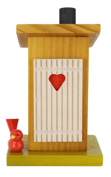 Smoking man - Smoking house Herzhäusel, 9 cm by Ralf Zenker_1