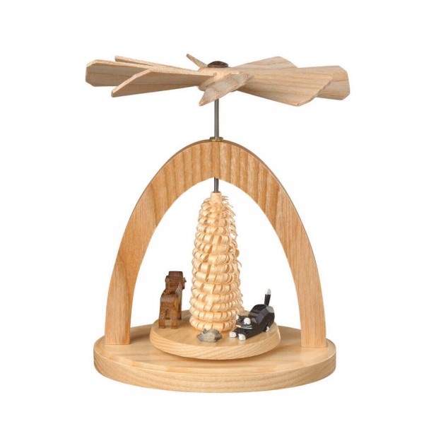Christmas pyramid - warming game with animals by Albin Preißler