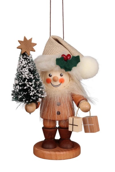 Christbaumschmuck Strolch von Christian Ulbricht Weihnachtsmann, natur, 11 cm