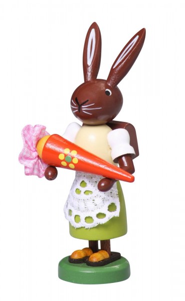 Easter bunny with sugar cone, 9 cm by Thomas Preißler