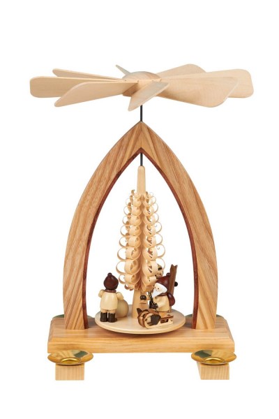 Christmas pyramid Christmas motif, 26 cm by Heinz Lorenz