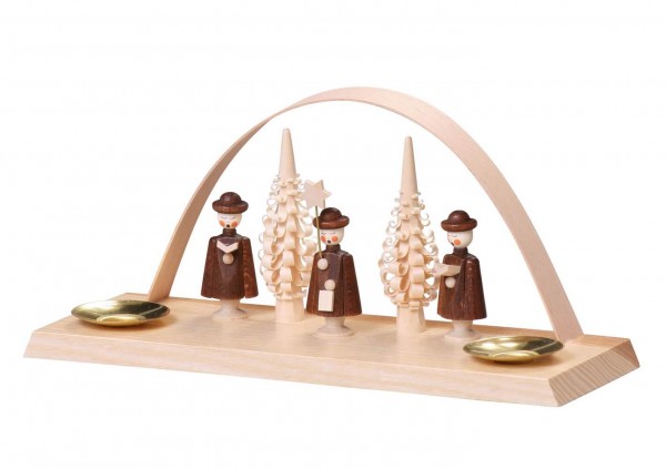 Candle holder candle arch with currende, 10 cm by Thomas Preißler
